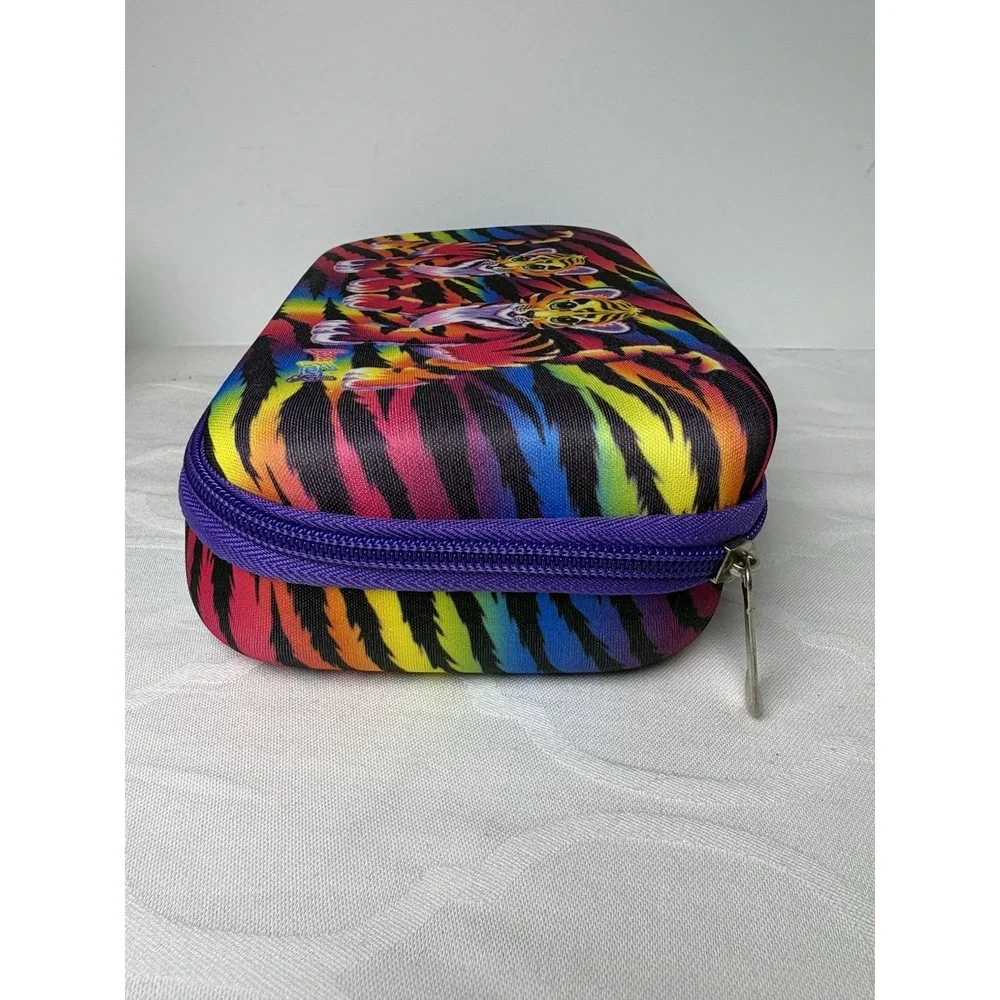 Lisa Frank Forrest Tigers Molded Pencil Pouch Makeup Travel Case Box Holder 8